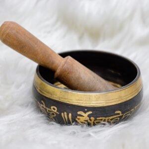 Mantra Engraved Singing Bowl